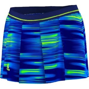 ADIDAS Response Climalite Blue/Lime Tennis Skirt